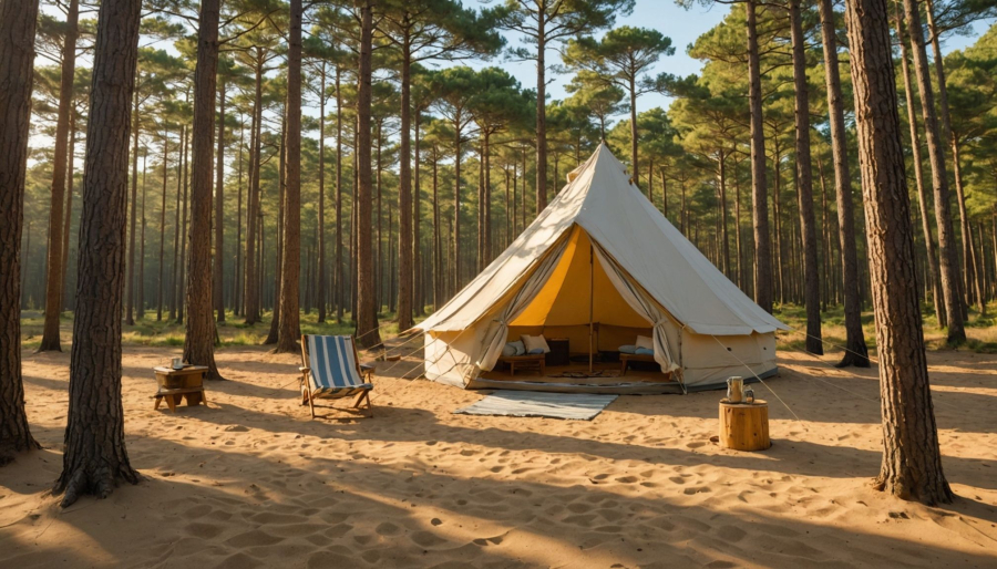 Cómo disfrutar de un camping con playa privada en las landas de francia